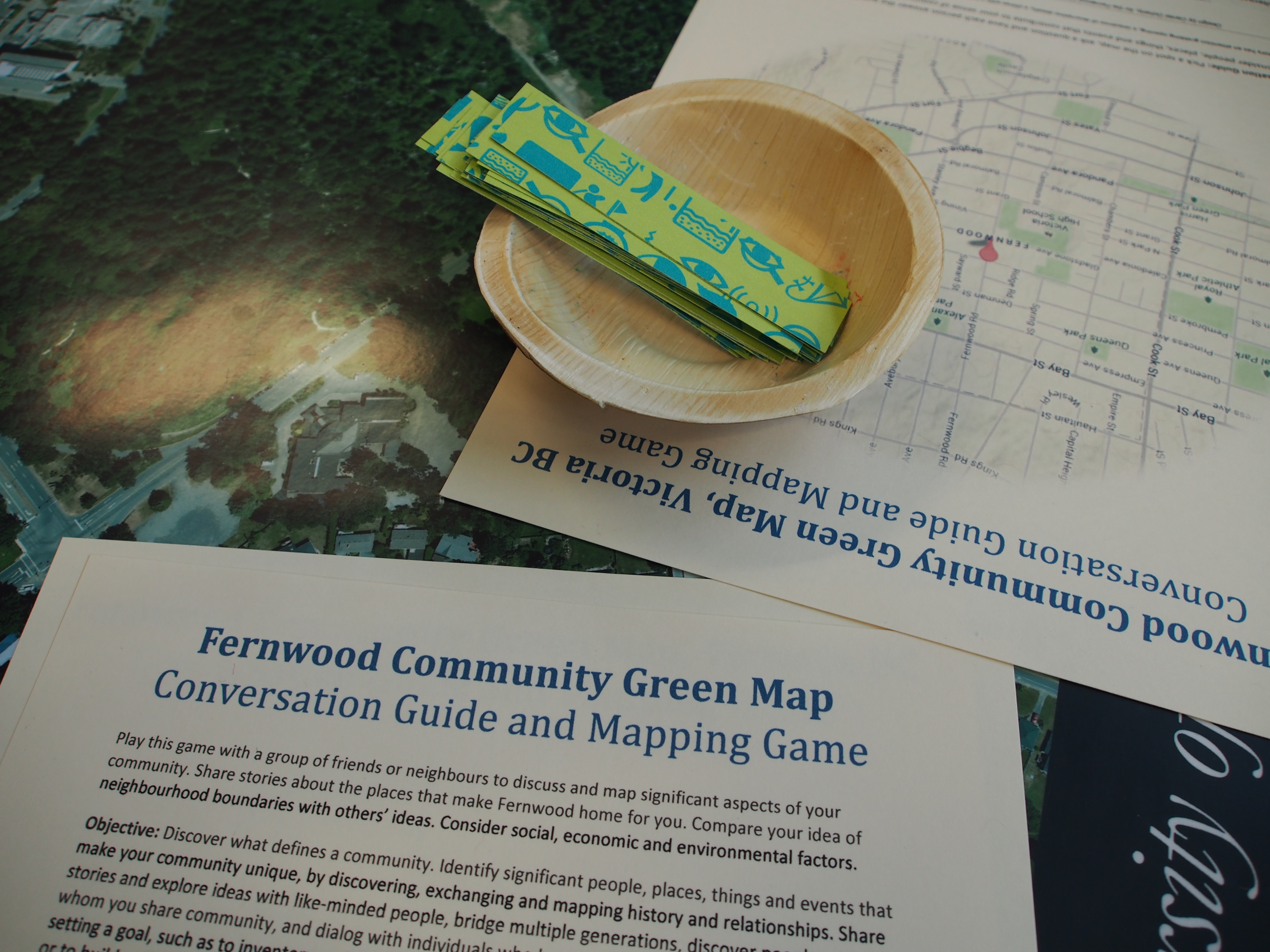 Fernwood conversation guide and mapping game by Dan Dougherty