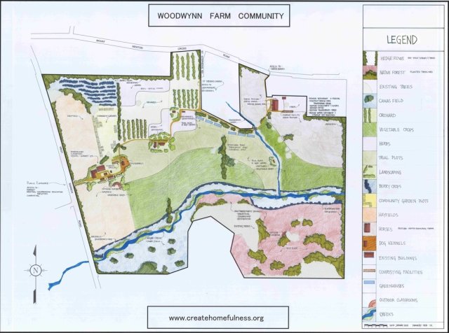 Woodwynn Farms map